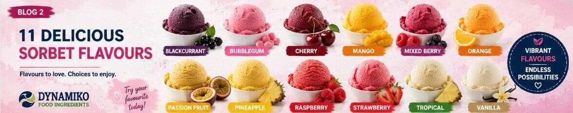 DFI SORBET PREMIX - REFRESHING FLAVOURS FOR EVERY OCCASION (2/3)